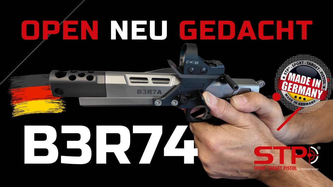 B3R74: Die radikal neue Open-Class Pistole im Detail I STP