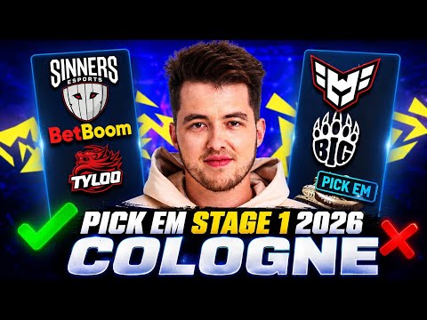 IEM Cologne Major 2026 - PickEm - Stage 1