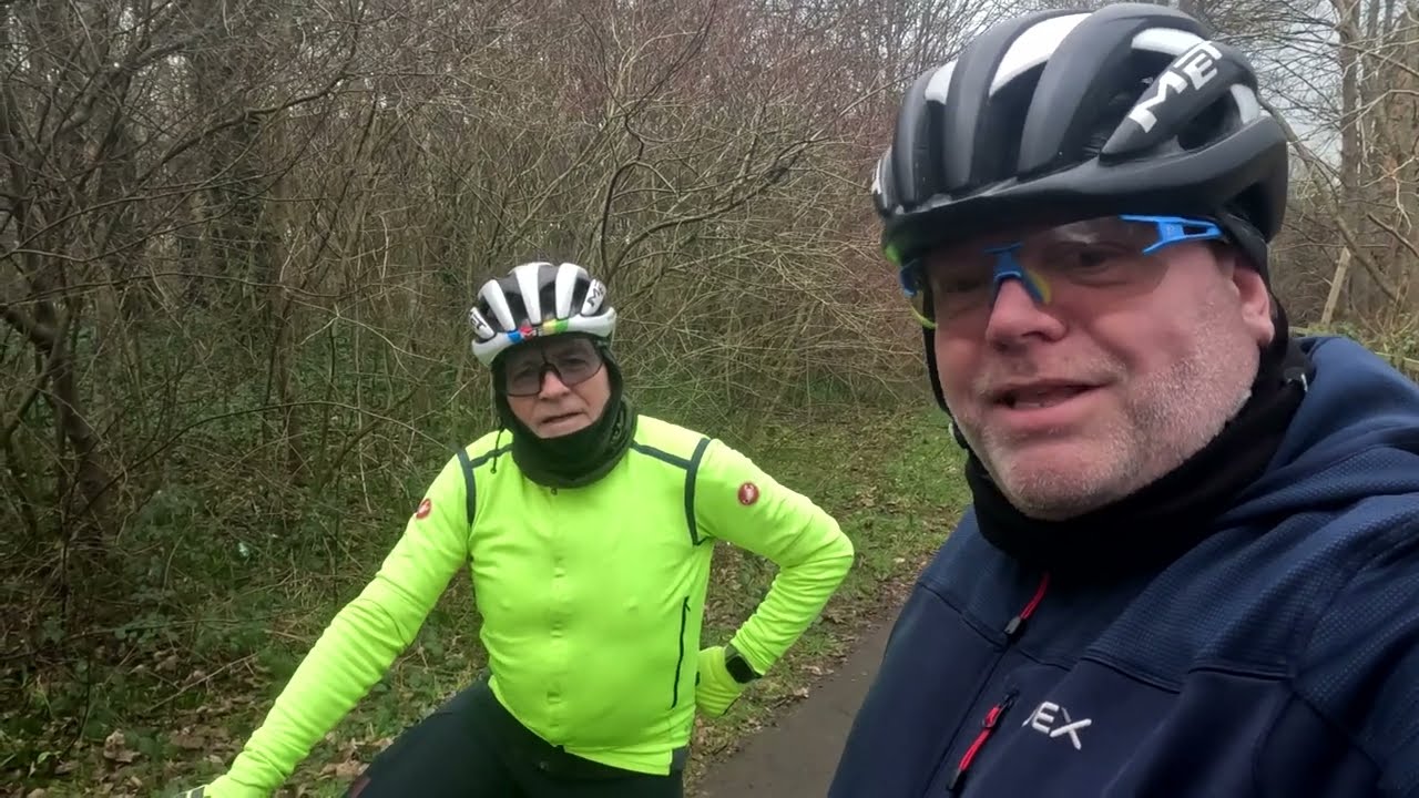 Cycle From Stockport back to Warrington and met a Subscriber