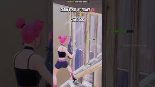 Claim that OG Ticket! 🎟️ #fortnite #shorts #fyp #shortsfeed #season2 #gaming #viral