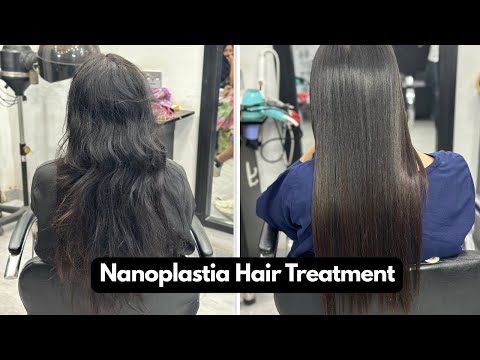 Nanoplastia Hair Treatment – Deep Smooth & Shine##hairtreatment #smoothhair #frizzfreehair