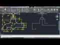 AUTOCAD 2015 resolviendo ejercicio de un caño (grifo) dibujos en 2D