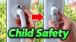 How to Replace a uPVC Window Handle with a Key-Lock Handle | Child Safety