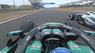 Fernando Alonso Waving to Sergio Perez | 2026 Chinese GP