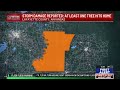 Heavy storms move through, uprooted trees reported in Lafayette Co., Arkansas