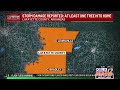 Heavy storms move through, uprooted trees reported in Lafayette Co., Arkansas
