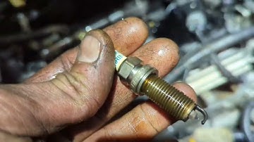 Seized Spark Plug Tip Before Stripping  the Threads