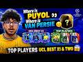 WHERE IS PUYOL &amp; VAN PERSIE ?? VAN DER SAR SOON 😱 TOP PLAYERS UCL BEXT X1 &amp; TWG 🤯 || FC MOBILE