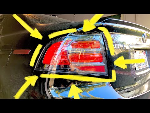 How to Install Type S Tail Lights on Base Acura TL!