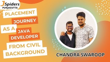 Student placement journey as a Java developer by JSpiders | Hyderabad Punjagutta
