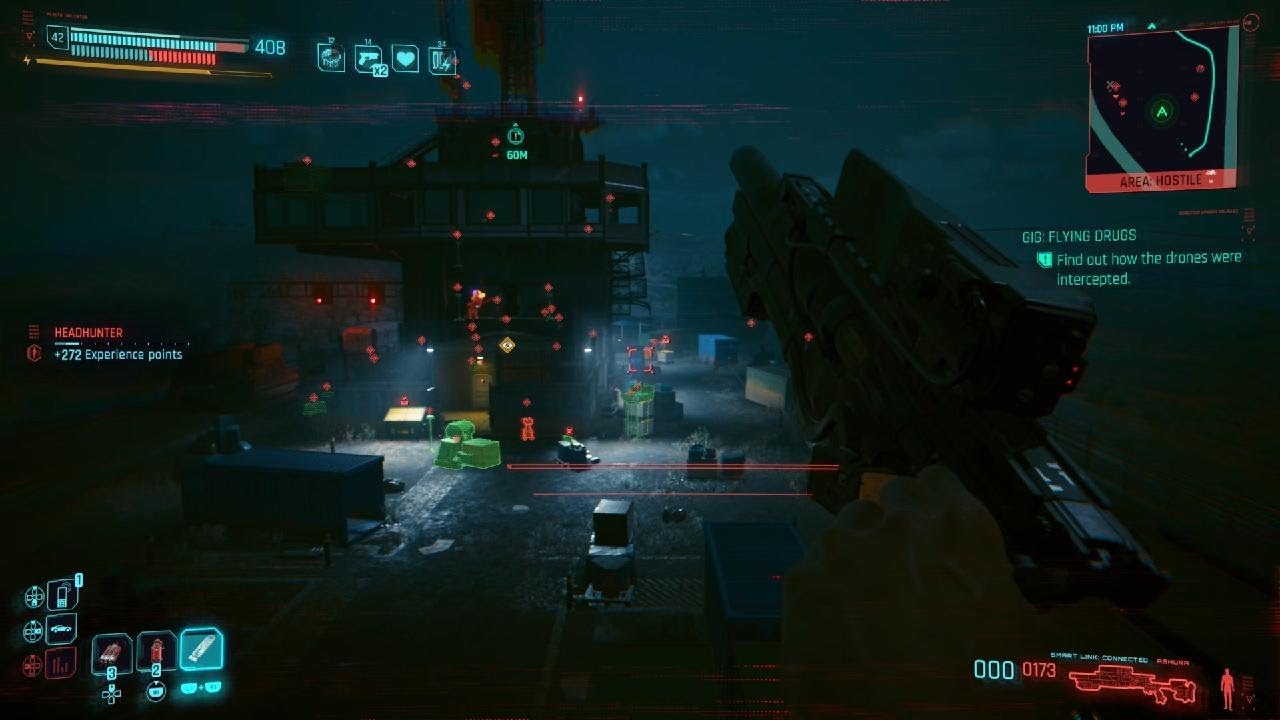 Cyberpunk 2077 - Netrunner gameplay 46 (Very Hard) - YouTube