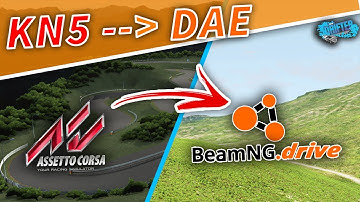 Importing Assetto Corsa Map To BeamNG.drive - KN5 to DAE & Importing Into Blender - Part 1