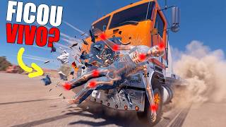O TESTE QUE QUEBROU TODOS OS OSSOS! Beamng Drive Mods