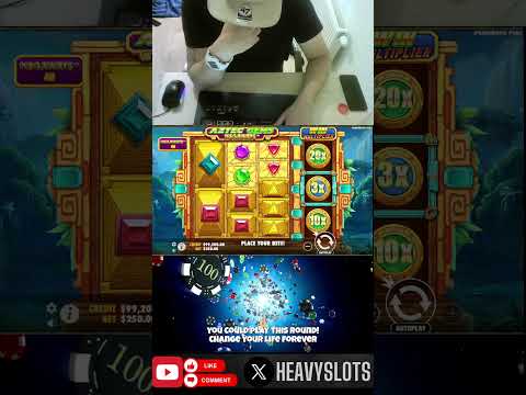 🎰 Playing Aztec Gems Megaways Slot Machines #hittingslots