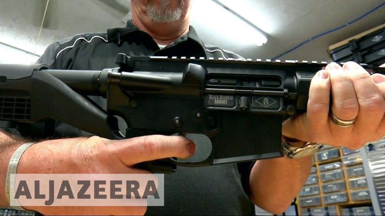 Trump Orders Ban of Rifle `Bump Stocks' After Florida Shooting