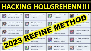 REFINING IS NOW EASY! ALL OF MY ITEMS BECAME +15 BECAUSE OF THIS REFINING METHOD!