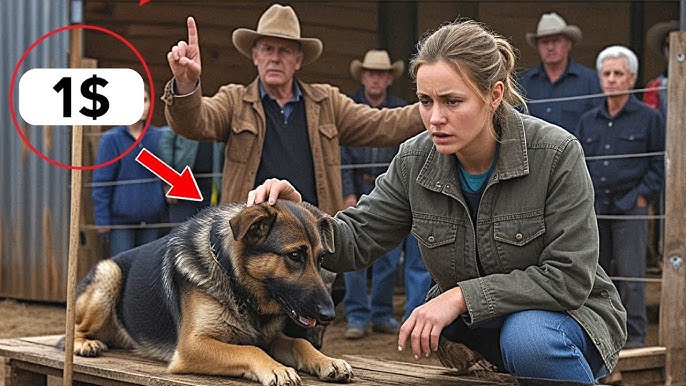 The Girl Buys a Dying German Shepherd for $1—What Happens Next Leaves Everyone Regretful! - YouTube