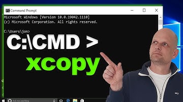 XCOPY COMMAND IN CMD (COMMAND LINE WINDOWS TUTORIAL)
