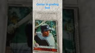 How to use Centering grading tool￼ ￼ https://youtu.be/38saIqodRYQ#thehobby #sportscards #cards #mlb