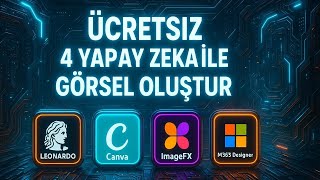 Ücretsiz 4 Yapay Zeka ile Görsel Oluştur! (Leonardo, Canva, Image-FX, M365)