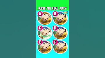 Can You Guess The Real Jeffy From SML?