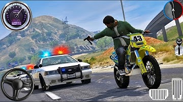 Police Car Chase Simulator 3D Game - Real Cop Cars Driving Simulator 2025 - Android GamePlay