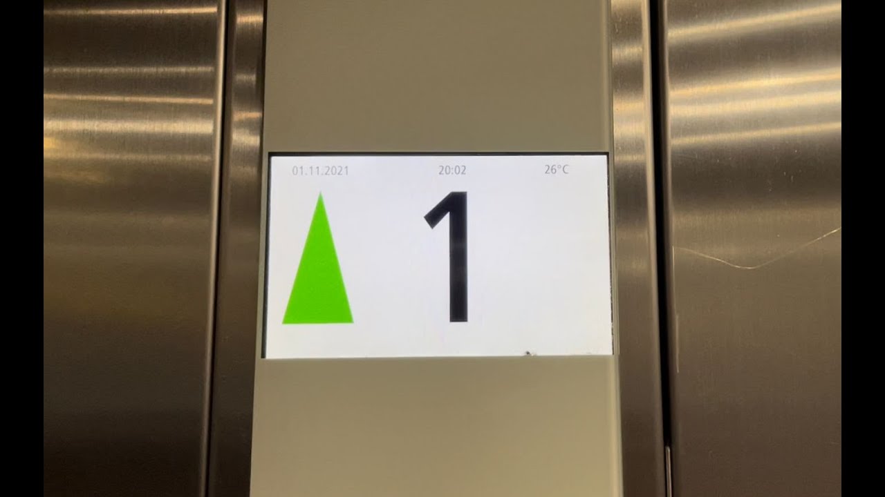 MERRY CHRISTMAS! Schindler 5500 elevators at Nexus Seawoods Mall in Seawoods, Navi Mumbai.