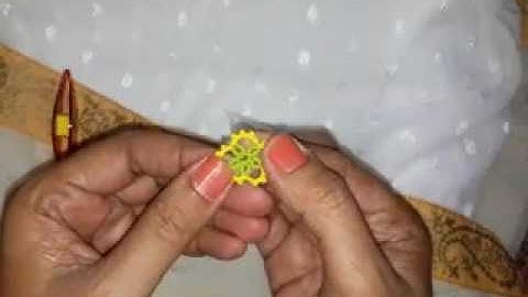 Tatting a Dot Picot