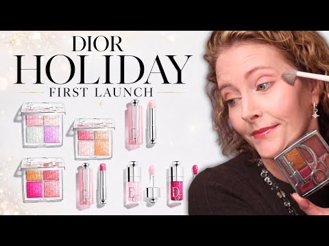 NEW Dior Backstage Glow Maximizer Palette 3 new holiday shades &amp; new lip balms and Oils to match