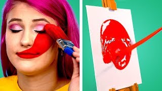 Art is Fun! 9 Painting Hacks and DIY Drawing Tricks