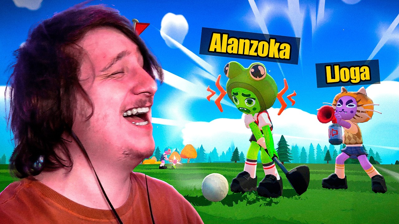 Golf + Rage  no Super Battle Golf