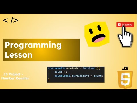 JS 11 - Number Counter Project P2 - YouTube