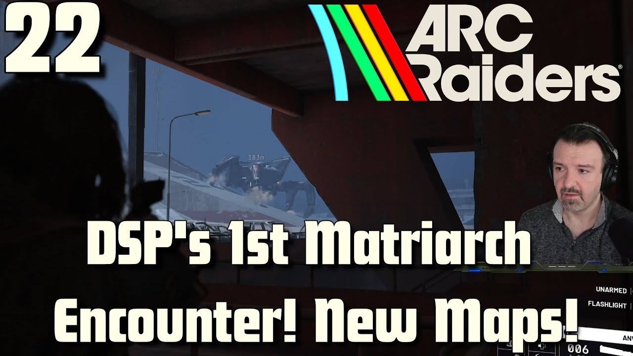 DSP's 1st Matriarch Encounter! Spaceport & Blue Gate Maps! DSP Plays It: ARC Raiders Part 22