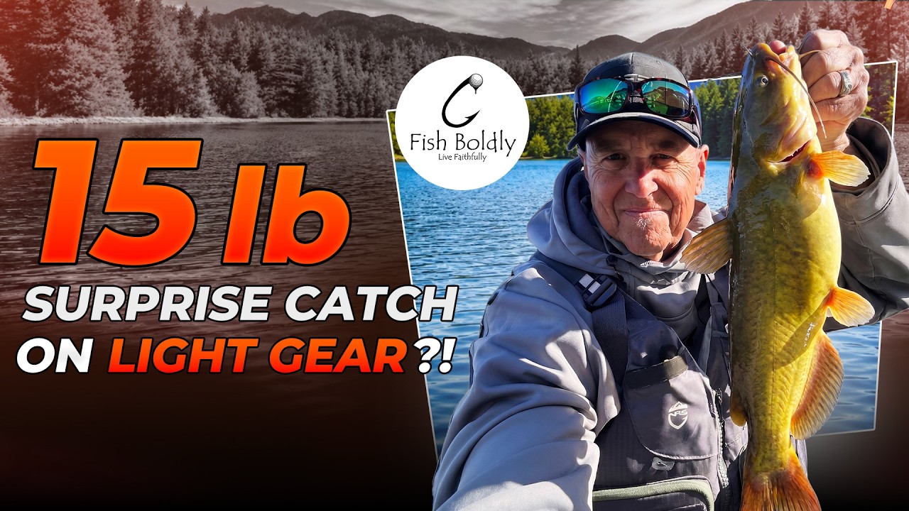 15 LB surprise catch on light gear?! Watch Al's Finesse Setup & Big Bass Tips!
