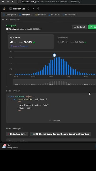 solving DSA question daily | #dsa #programming #leetcode #python - YouTube