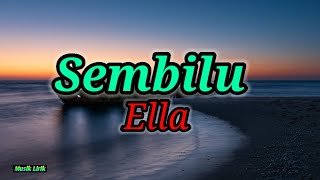 Sembilu - Ella(lirik)_cover by Salma Putri