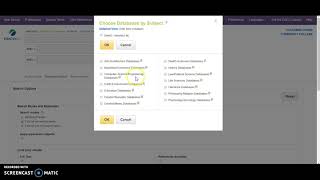 Adding multiple EBSCOhost databases to your search