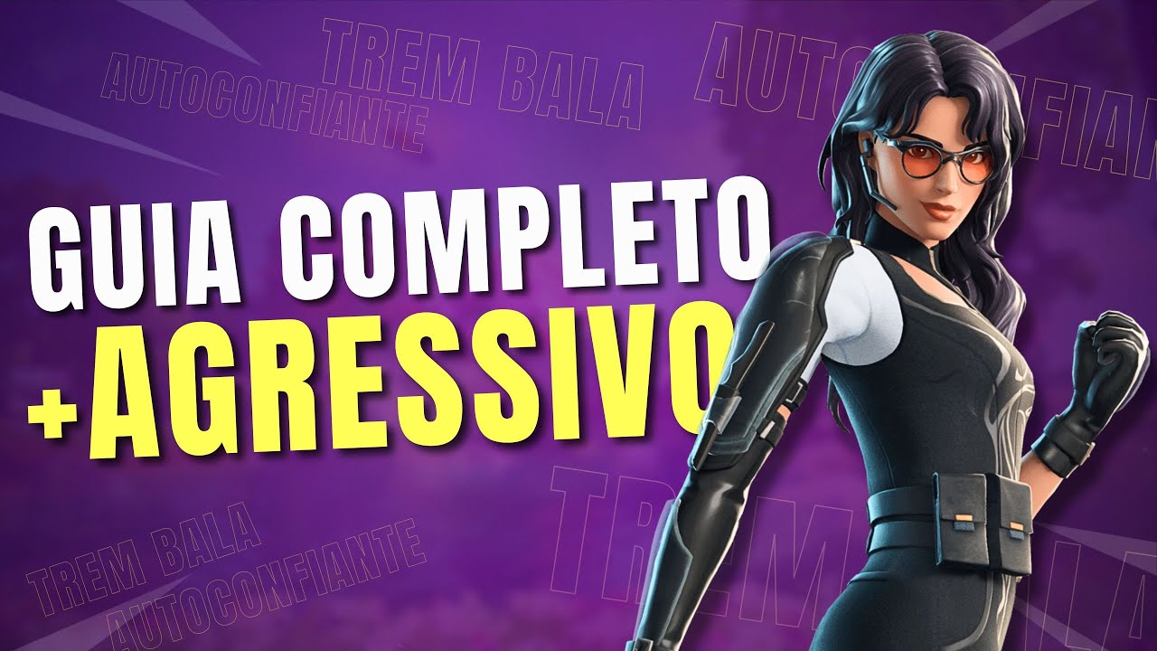 GUIA COMPLETO para INICIANTES no Fortnite (COMO JOGAR AGRESSIVO NO FORTNITE)