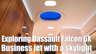 Exploring the business jet with a skylight: Dassault Falcon 6X by Superflanker Studio 1,493 views 3 months ago 6 minutes, 17 seconds