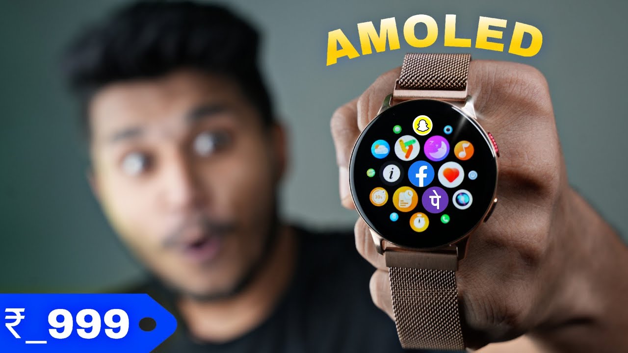 999? Best Budgeted AMOLED Smartwatch🔥 With 1.43” Big Display😯 Sasti