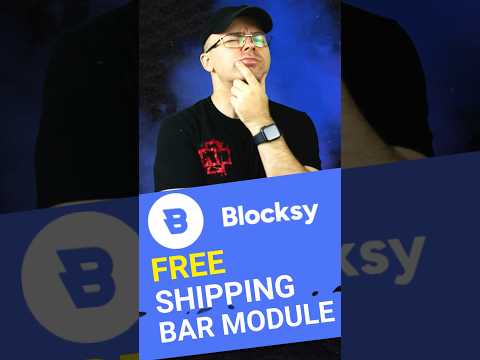 How To Add a Free Shipping Bar in Minutes with Blocksy Theme