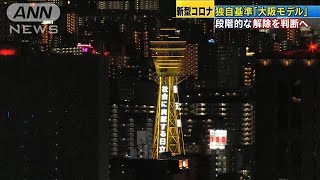 独自基準「大阪モデル」　今夜にも段階的解除を判断(20/05/14)