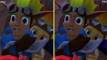 Jak and Daxter The Precursor Legacy PS3 vs PS4 Graphics Comparison