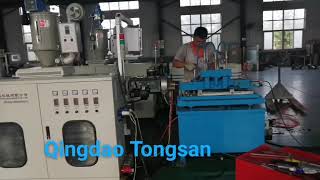 small diameter high speed single wall corrugated pipe machine