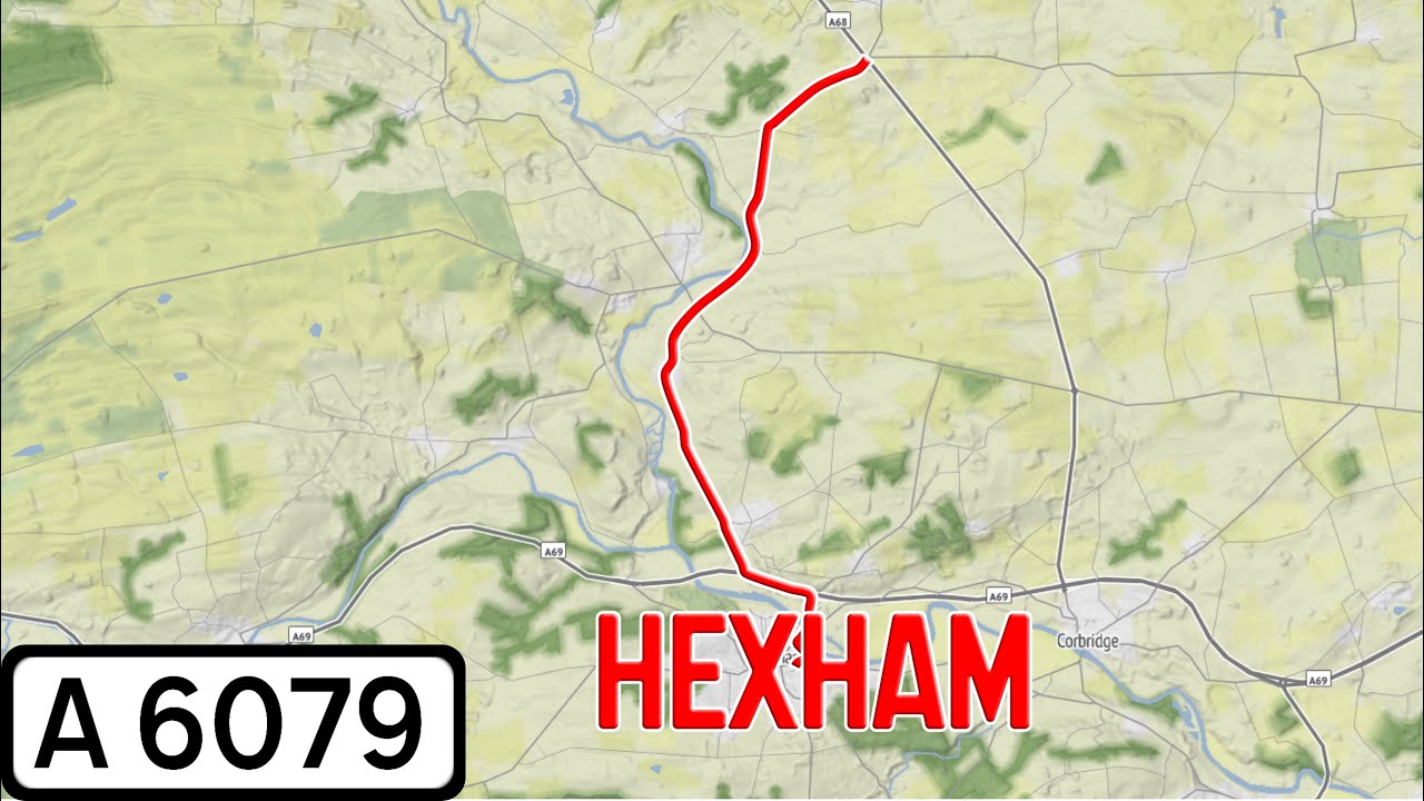 England Road Tours - A6079 in Northumberland