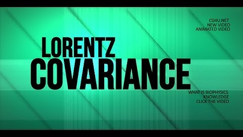 Lorentz Covariance