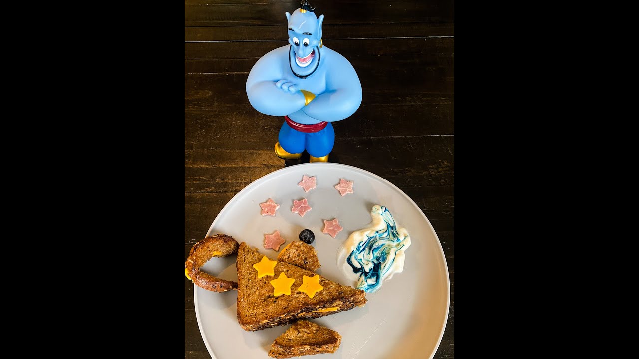 Magic Genie Grilled Cheese Food Art Creatable