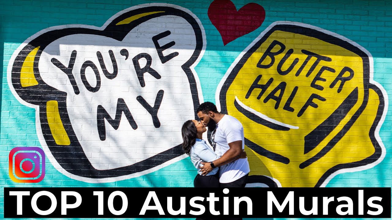 TOP 10 AUSTIN MURALS for Instagram | Watch before you go - 
