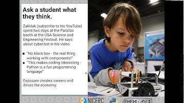 Getting Started with the Micro:bit and Python with the cyber:bot Webinar 1-14-2020