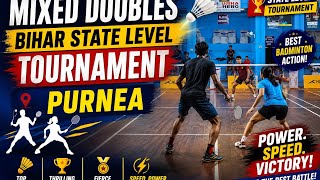 Hundred Bihar State level Ranking Badminton tournament Purnea | Mixed Doubles Badminton Tournament |